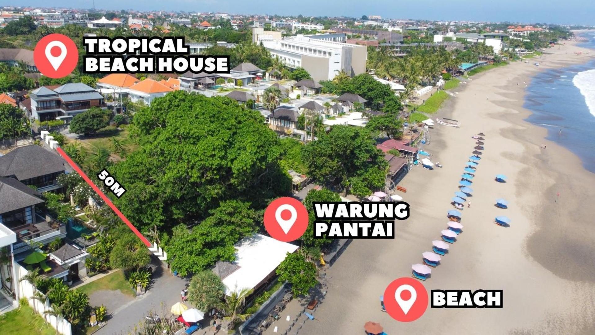 Tropical Beach House Bali Seminyak Exterior foto